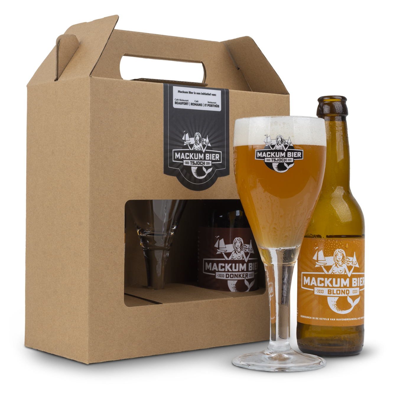 Mackum Bier is een authentiek gebrouwen bier met een flinke doses Makkumer karakter